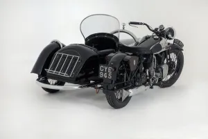 1936 Brough Superior 11-50 Special Combination. Creator: Unknown
