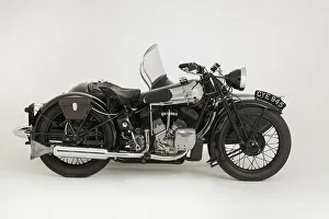 1936 Brough Superior 11-50 Special Combination. Creator: Unknown