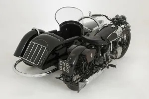 1936 Brough Superior 11-50 Special Combination. Creator: Unknown