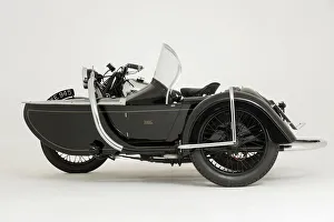 1936 Brough Superior 11-50 Special Combination. Creator: Unknown
