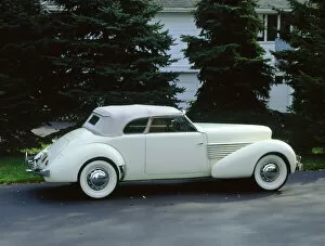 Drophead Coupe Gallery: 1936 Cord 810. Creator: Unknown