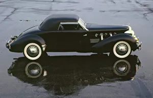 Drophead Coupe Gallery: 1937 Cord 812 Beverley. Creator: Unknown