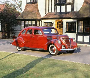 Lincoln Prints: 1937 Lincon Zephyr. Creator: Unknown