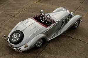 1937 Mercedes Benz 540 k special roadster. Artist: Simon Clay