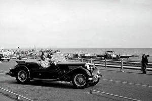Brighton Prints: 1937 Riley Lynx on the 1953 Brighton rally