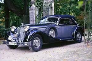 Cabriolet Gallery: 1938 Horch 853. Creator: Unknown