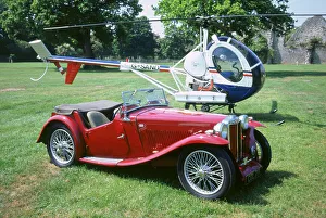 Front Three Quarters Prints: 1938 MG TA