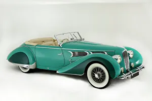 Delahaye Prints: 1939 Delahaye Speciale Type 135 MS