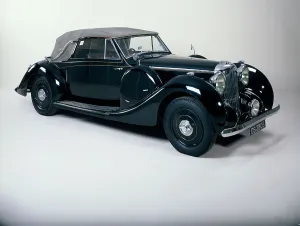 A 1939 Lagonda V12 cabriolet