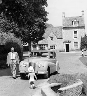 1949 Austin A70 Hampshire. Creator: Unknown