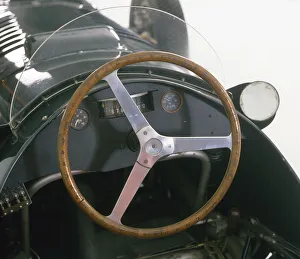 Dials Prints: 1950 BRM V16 cockpit. Creator: Unknown