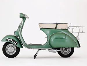 Cut Out Prints: 1950 Douglas Vespa 152-L2 scooter