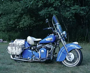 Stationary Prints: 1952 Indian Chief Roadmaster