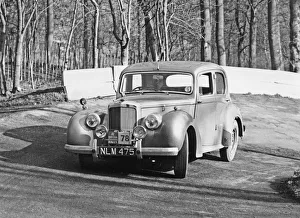 1954 Prints: 1953 Alvis TA21 on 1954 R. A. C. Rally. Creator: Unknown