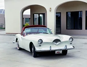 Kaiser Prints: 1953 Kaiser Darrin. Creator: Unknown
