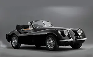 1954 Prints: 1954 Jaguar XK120 SE