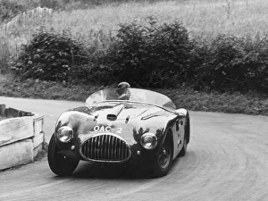 Cornering Prints: 1954 Kieft 1. 5 litre at Prescott. Creator: Unknown