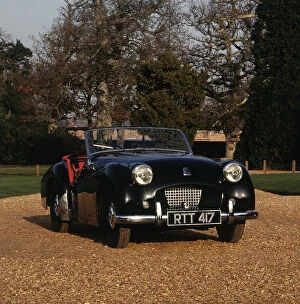 Beaulieu Collection: 1954 Triumph TR2. Creator: Unknown