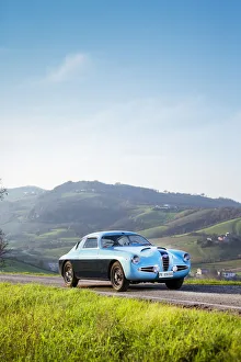 1955 Alfa Romeo 1900 SZ coupe Zagato. Creator: Unknown