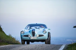 1955 Alfa Romeo 1900 SZ coupe Zagato. Creator: Unknown