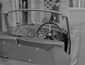 Comedian Gallery: 1955 Daimler Conquest Roadster by Hooper used in Norman Wisdom film Up in the World'