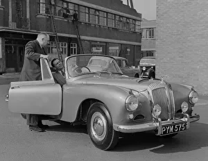1955 Daimler Conquest Roadster by Hooper used in Norman Wisdom film Up in the World