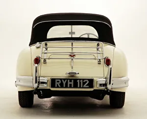 Xk140 Prints: 1955 Jaguar XK140