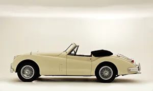 Xk140 Prints: 1955 Jaguar XK140