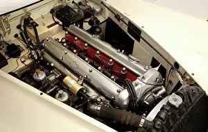 Xk140 Prints: 1955 Jaguar XK140