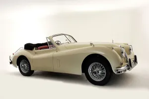Xk140 Prints: 1955 Jaguar XK140