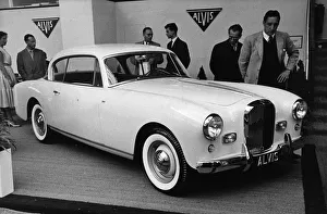 1956 Alvis TC108/G by Graber at Geneva show. Creator: Unknown 1956 Alvis TC108/G by Graber at Geneva show. Creator: Unknown
