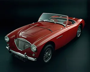 Austin Healey Prints: 1956 Austin Healey 100-BM2 car