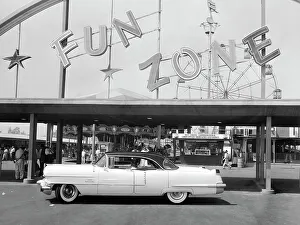 Sedan Prints: 1956 Cadillac Sedan, USA, (c1956?)