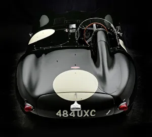 Sports Car Prints: 1956 Jaguar D type