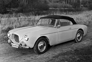 Cabriolet Gallery: 1956 Volvo P1900. Creator: Unknown