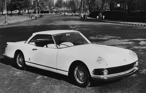 1957 Prints: 1957 Alfa Romeo 2000 Sport by Pininfarina. Creator: Unknown