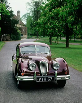 1957 Prints: 1957 Jaguar XK 140