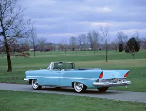 White Wall Prints: 1957 Lincoln Premier Convertible