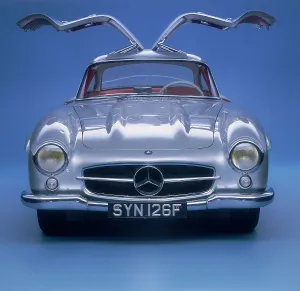 Headlight Prints: 1957 Mercedes Benz 300 SL Gullwing