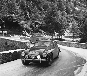 Rally Prints: 1958 AC Aceca, Monte Carlo Rally. Creator: Unknown