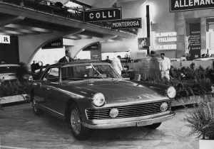 1958 Alfa Romeo Sestiere Pininfarina Coupe. Creator: Unknown