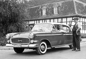 Saloon Prints: 1958 Opel Kapitan. Creator: Unknown