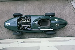 1958 Prints: 1958 Vanwall viewed from above. Creator: Unknown