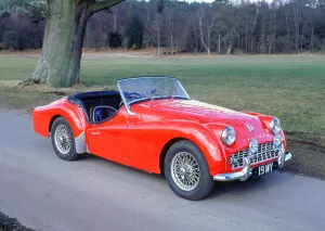 Wire Wheels Prints: 1959Triumph TR3A