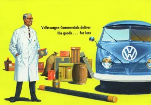Overalls Prints: 1960 Volkswagen commercial vehicle brochure