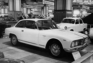 Kensington And Chelsea Prints: 1961 Alfa Romeo 2000 Sprint, Earls Court motorshow. Creator: Unknown