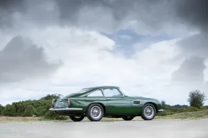 1961 Aston Martin DB4 GT previously owned by Donald Campbell. Creator: Unknown