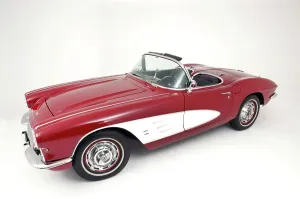 Corvette Prints: 1961 Chevrolet Corvette C1 Convertible