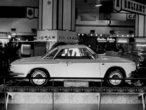 Launch Prints: 1961 Frankfurt motor show, launch of Volkswagen type 34. Creator: Unknown
