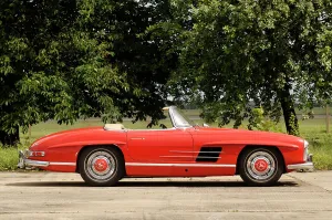 1961 Prints: 1961 Mercedes Benz 300SL